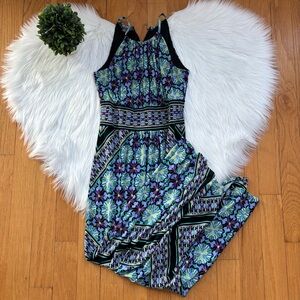 Dress Barn Patterned Maxi Dress